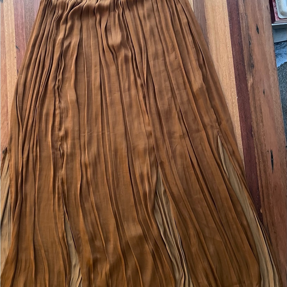 Topshop Boho Pleated Skirt